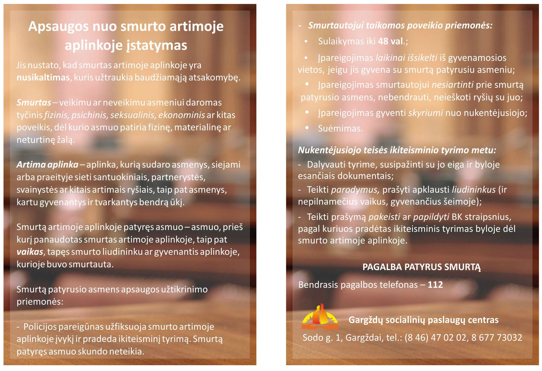 Smurtas artimoje aplinkoje